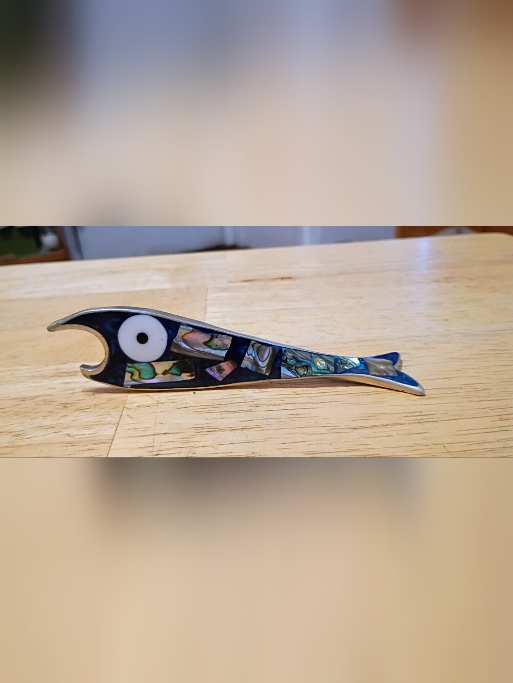 Vintage Abalone Bottle Opener